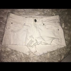 White shorts